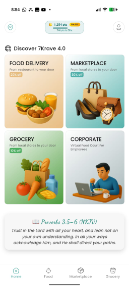 7Krave App Screenshot